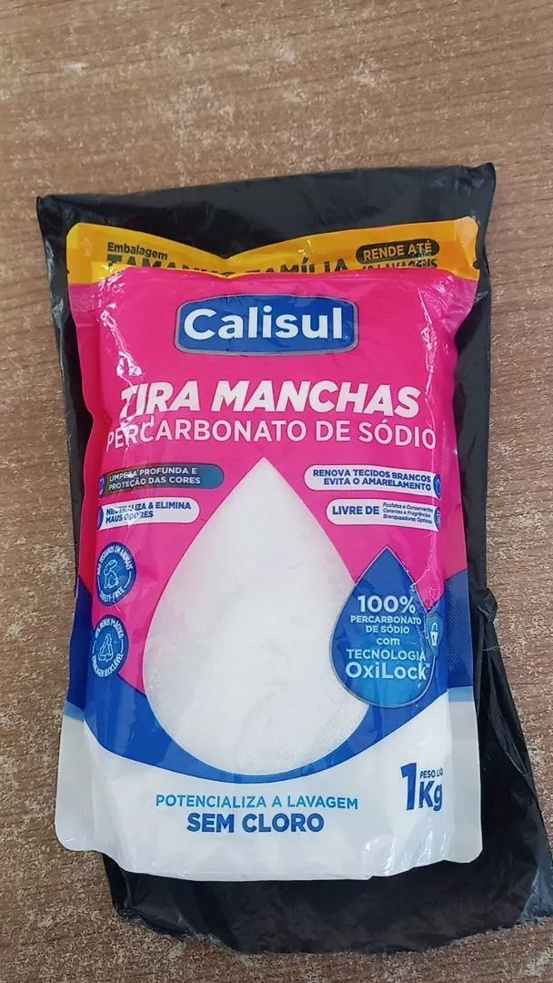 Foto de cliente do Tira Manchas Percarbonato de Sódio Calisul 1