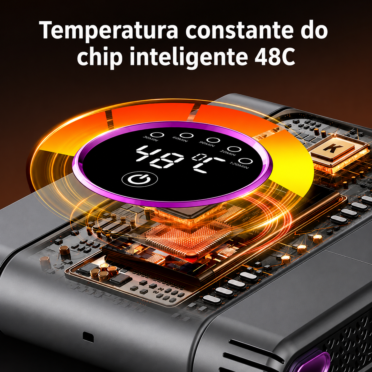 Controle inteligente de temperatura constante de 48 graus