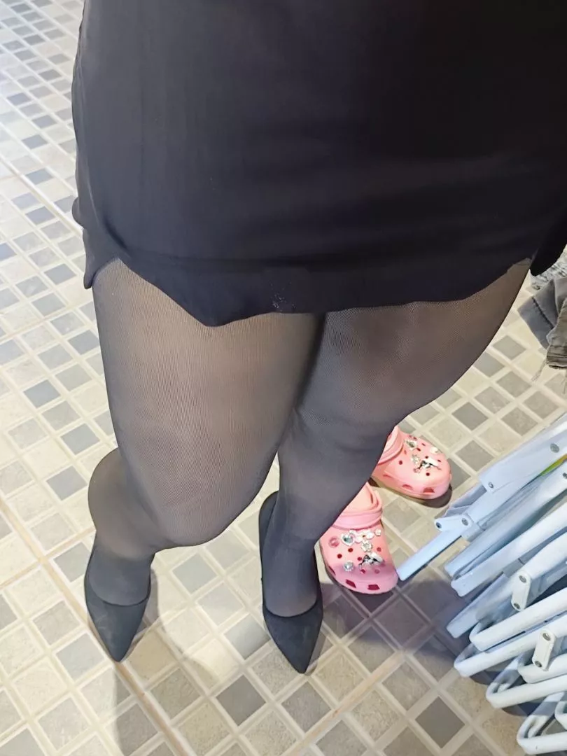 Foto da avaliação de Tatiane M. - Meia-Calça Térmica Translúcida