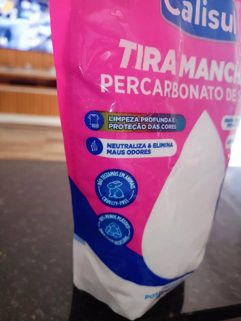 Foto de cliente do Tira Manchas Percarbonato de Sódio Calisul 6