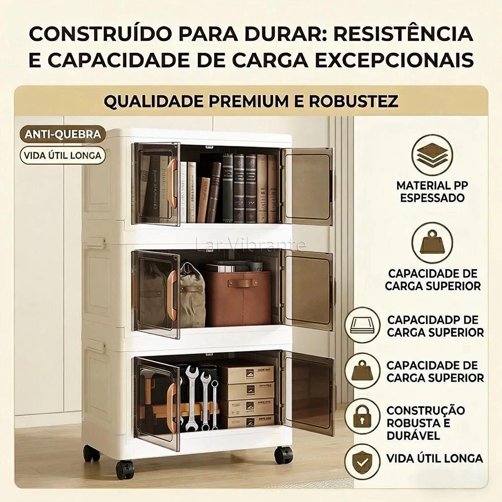 Foto do armário organizador modular 4