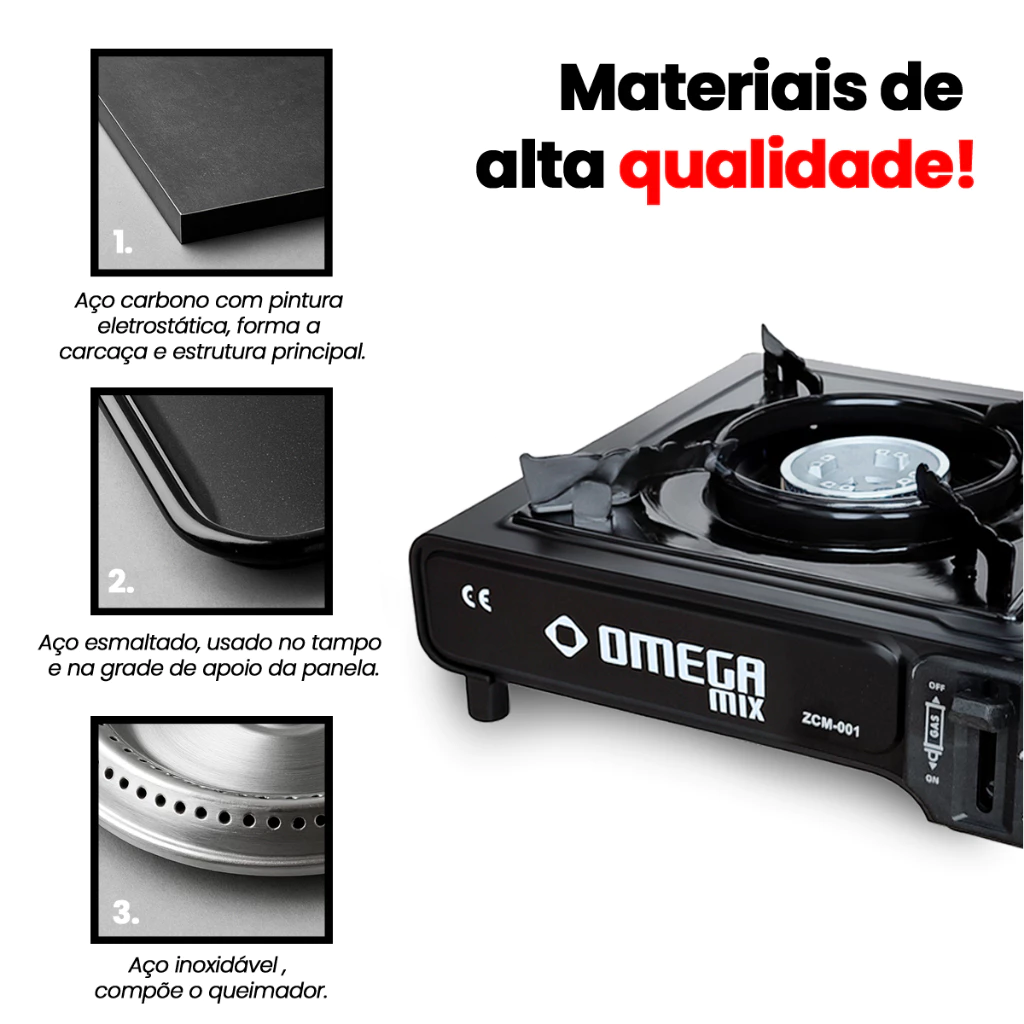 Materiais de alta qualidade