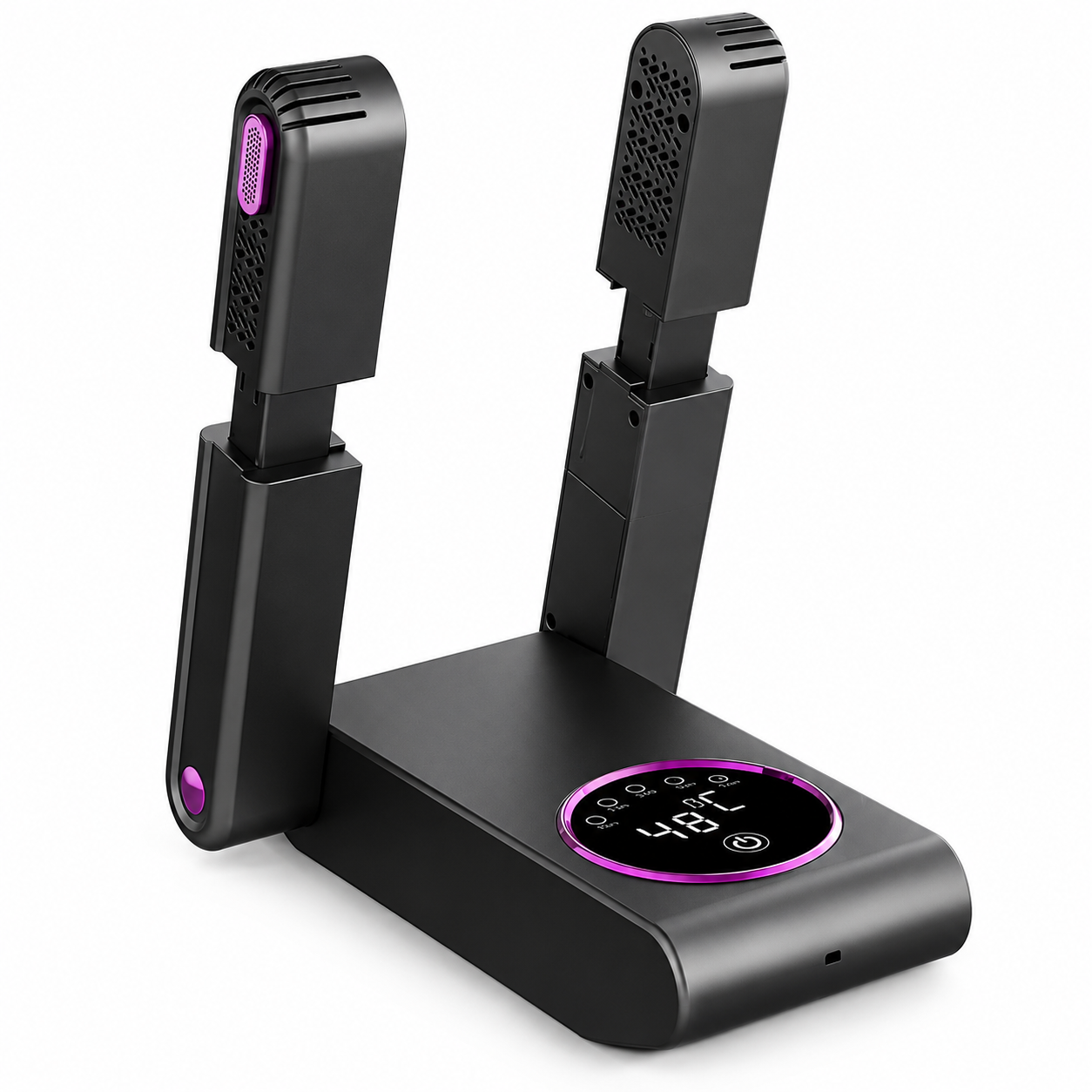 Secador de Sapato Inteligente com Ar Quente 360° e Luz UV