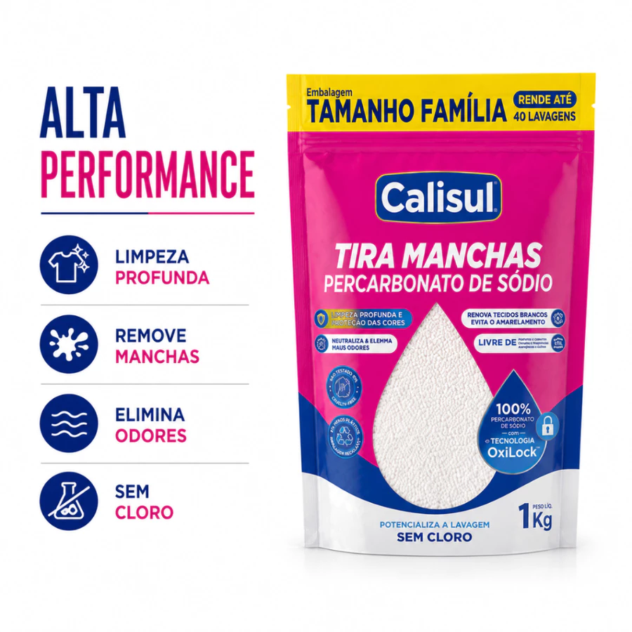 Percarbonato de sódio Calisul — imagem 3