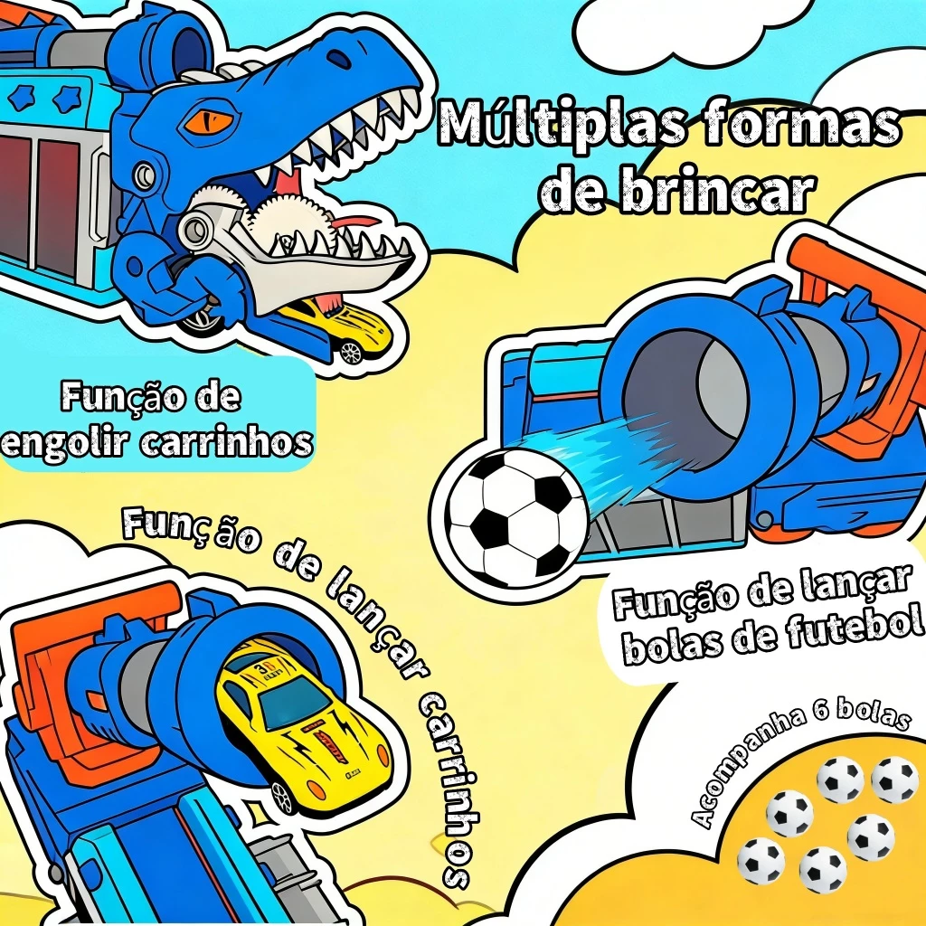 Múltiplas formas de brincar