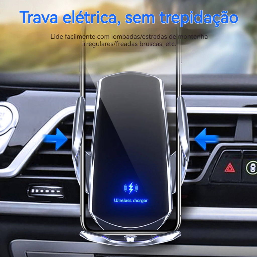 Trava elétrica, sem trepidação
