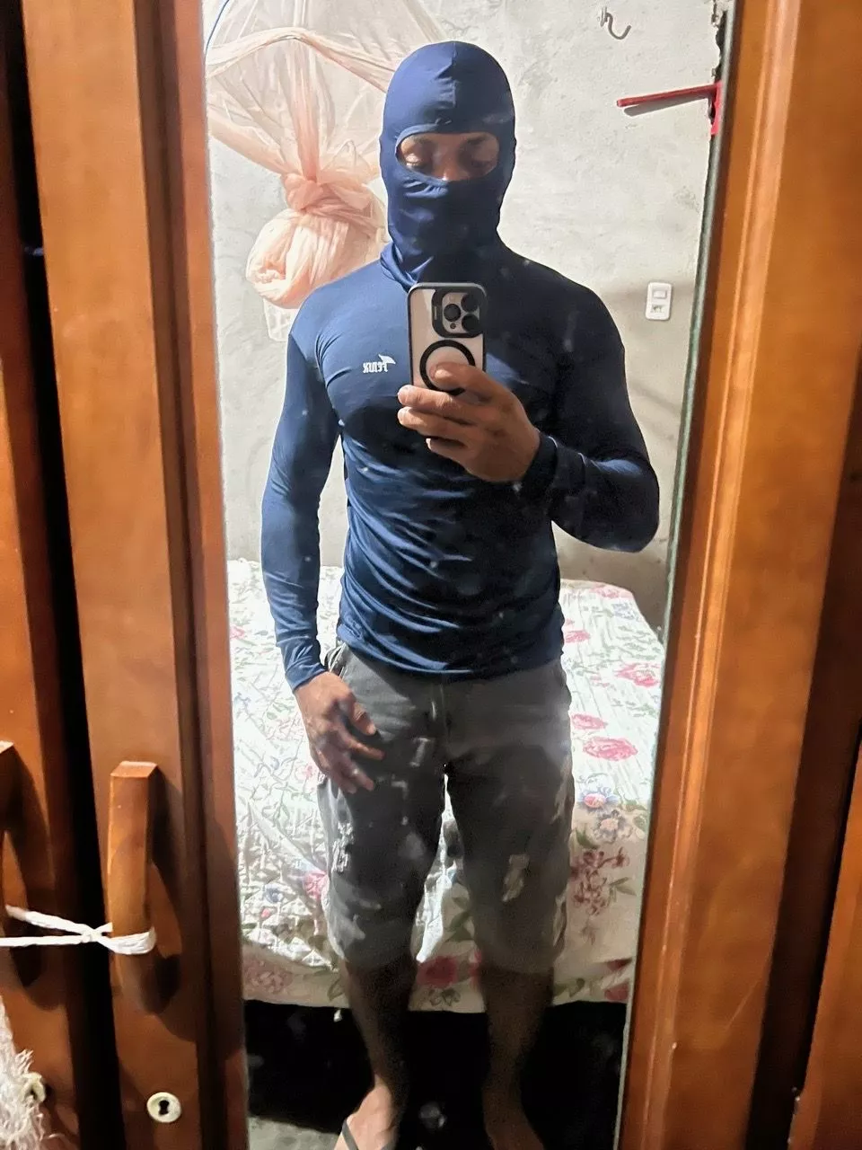 Foto da avaliação de Anderson P. - Kit Camisa Térmica com Balaclava