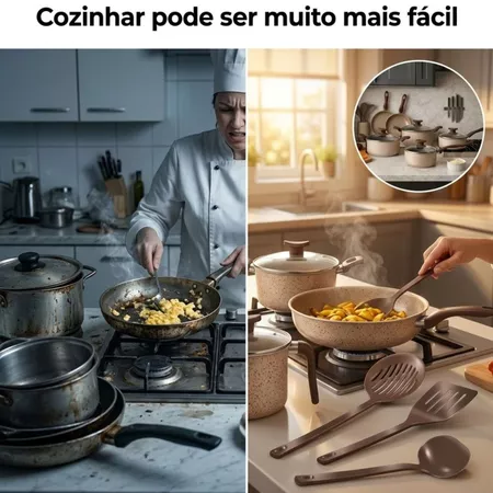 Jogo de panelas imagem 2