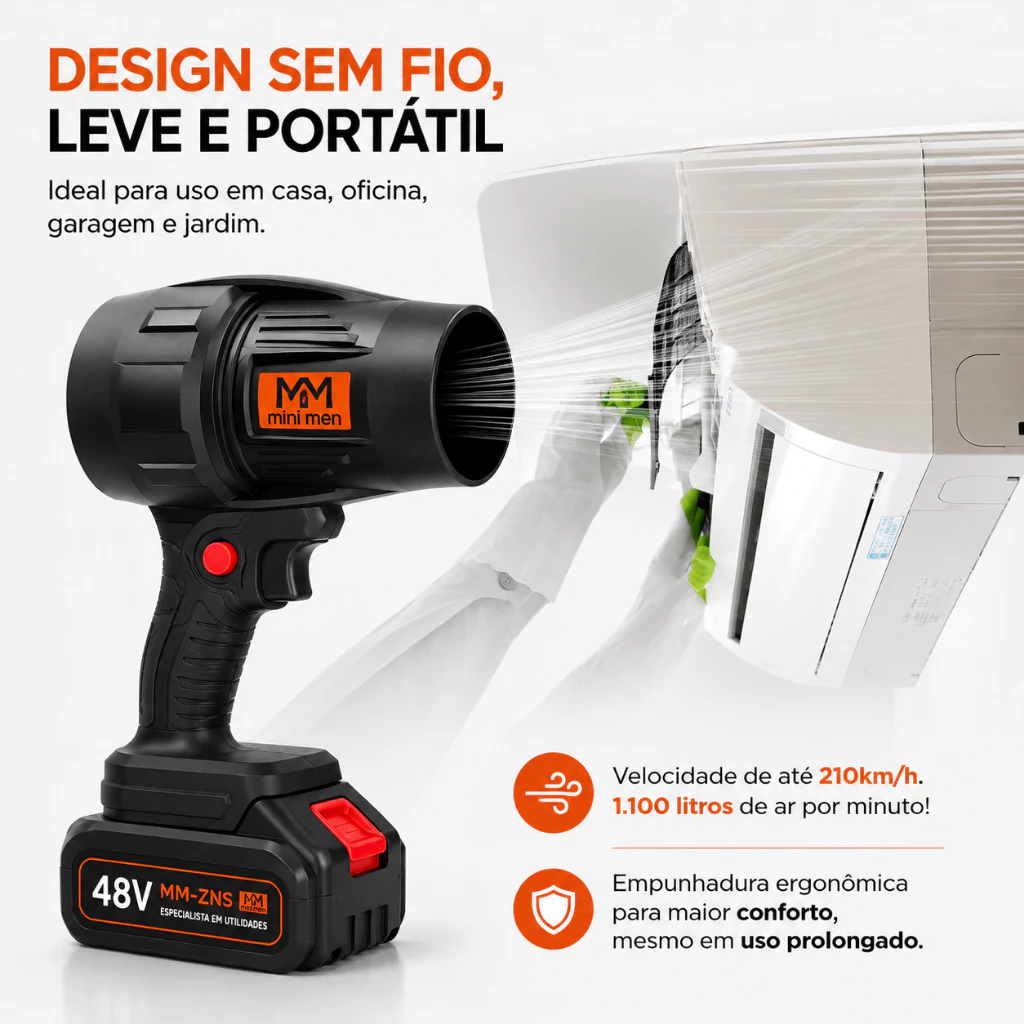 Design sem fio para ar condicionado