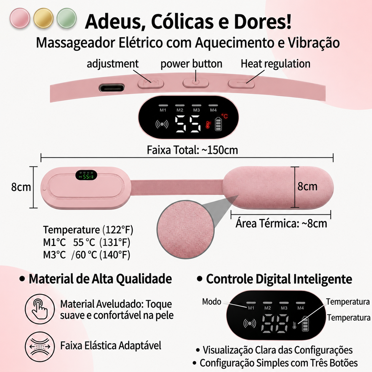 Detalhe do massageador
