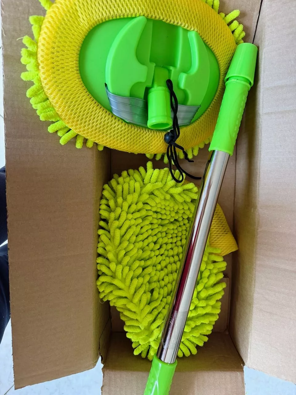 Foto da avaliação de Paula F. sobre o esfregão mop