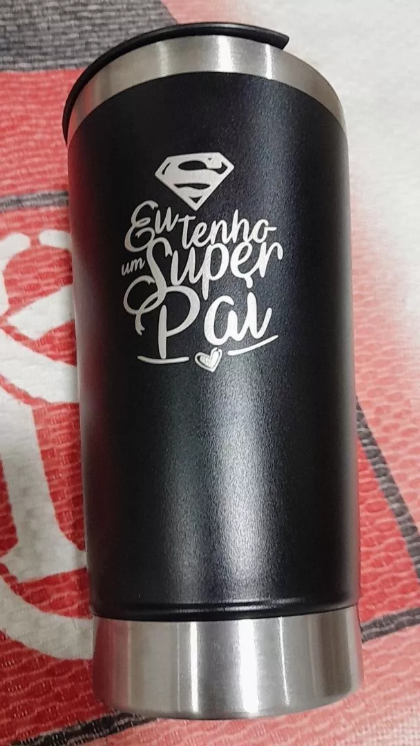 Foto de cliente 2 do Copo Super Pai