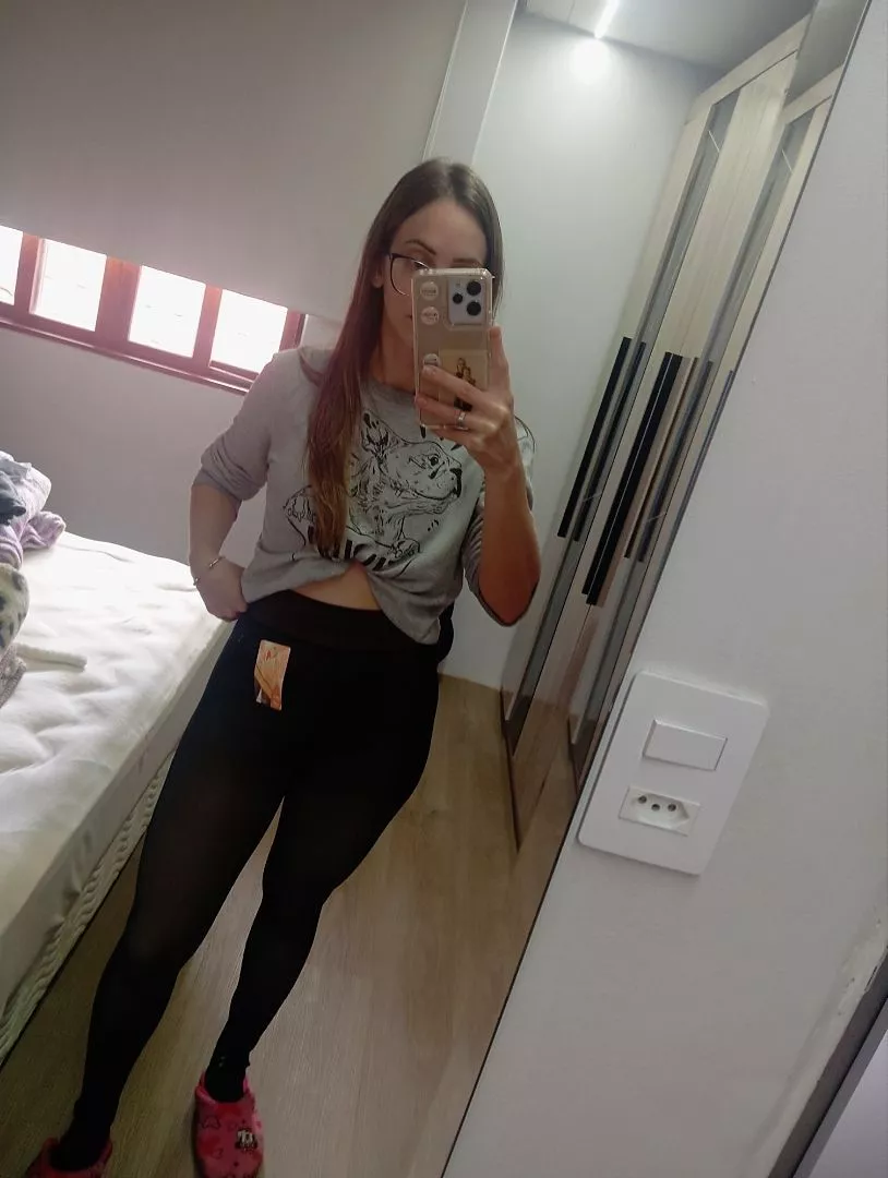 Foto da avaliação de Camila R. - Meia-Calça Térmica Translúcida
