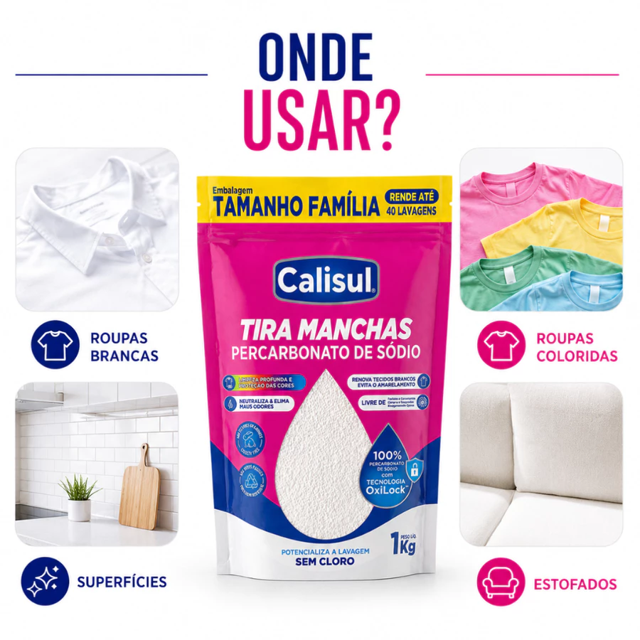 Percarbonato de sódio Calisul — imagem 6