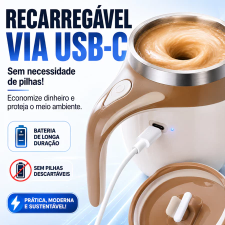 Imagem 5 da caneca misturadora magnética