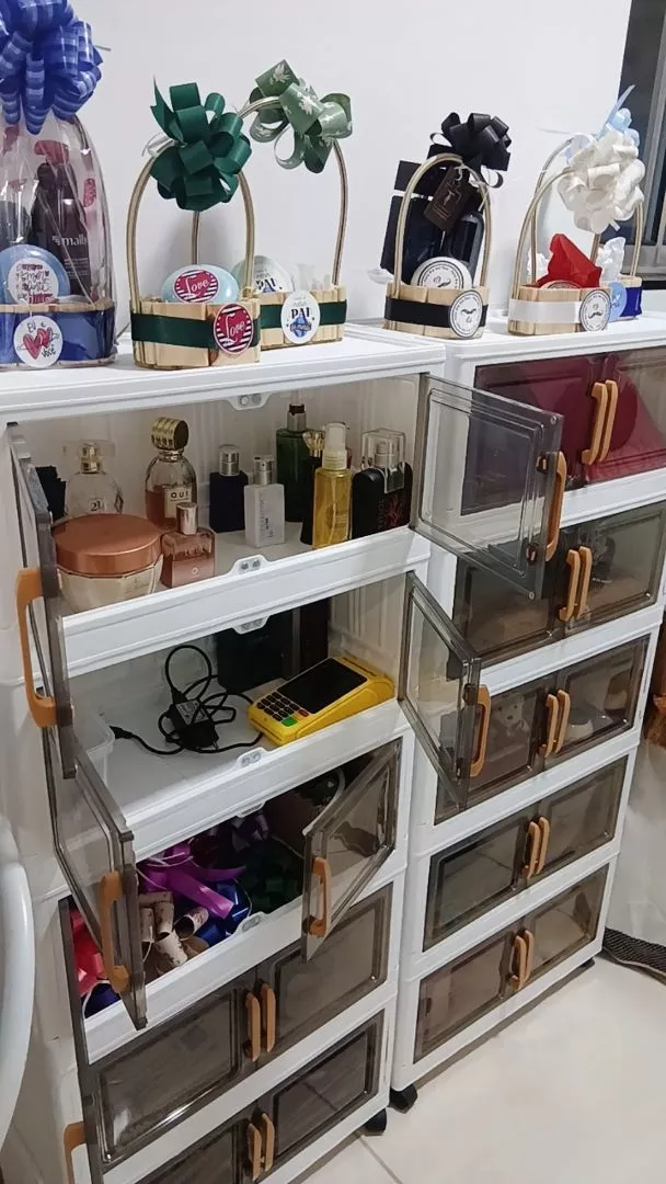 Foto do armário organizador modular 12