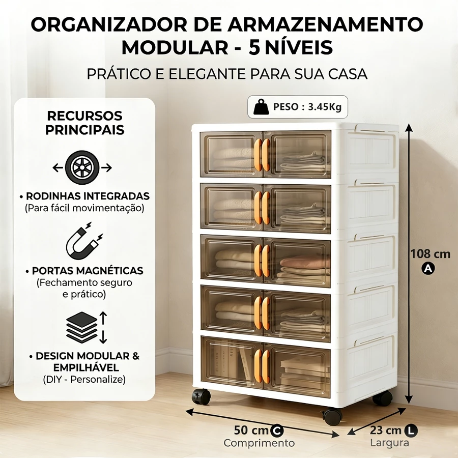 Armário organizador modular imagem 3
