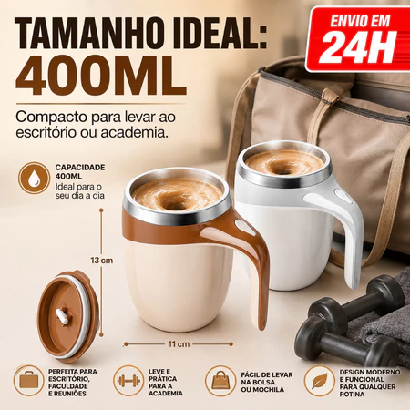 Imagem 6 da caneca misturadora magnética