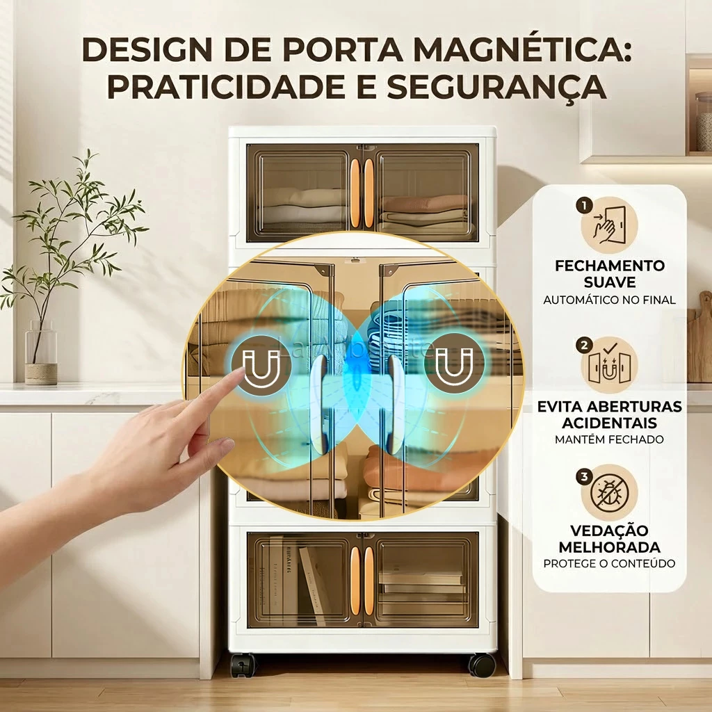Foto do armário organizador modular 2