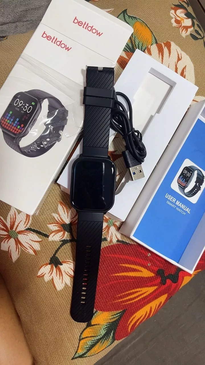 Foto real de cliente do Smartwatch FB059 6