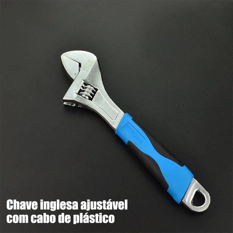 Chave inglesa ajustável inclusa no kit
