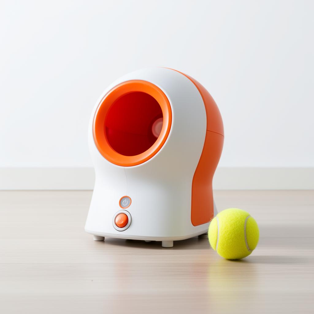 Lançador Automático de Bolinha de Tênis para Cães + 3 Bolinhas