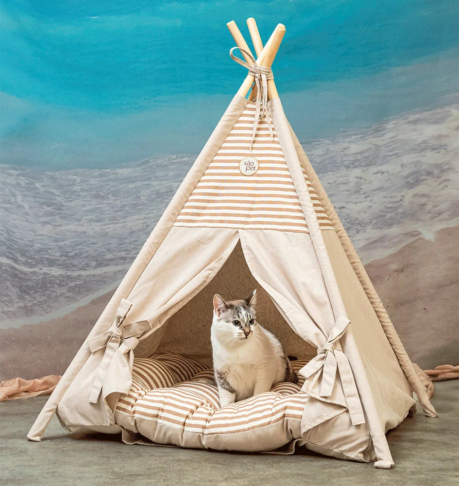 Cama Tenda Dakota Bege