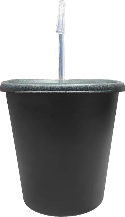 Fonte Bebedouro Elevado Meau Preto para Cães e Gatos