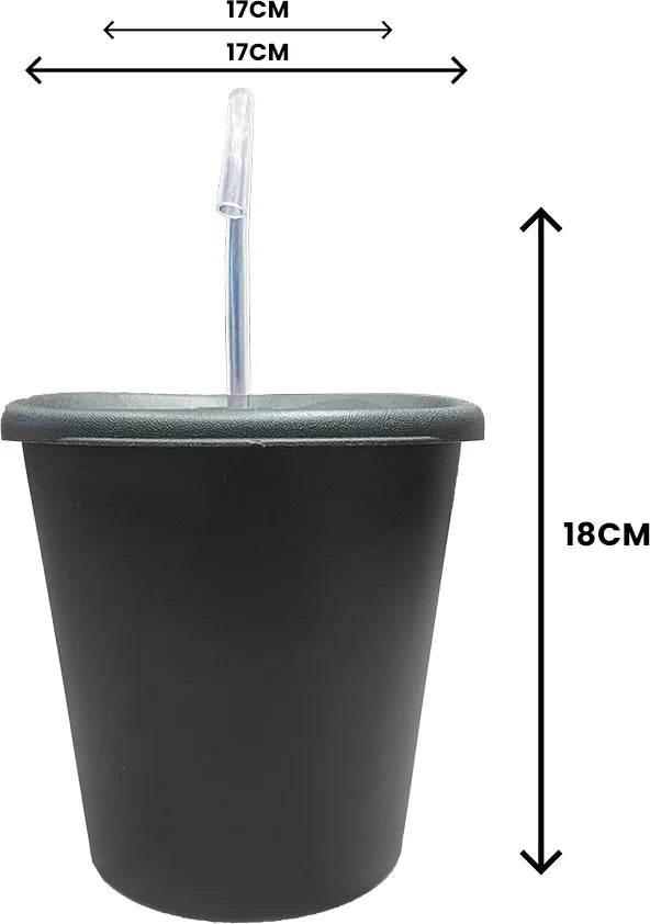 Fonte Bebedouro Elevado Meau Preto para Cães e Gatos