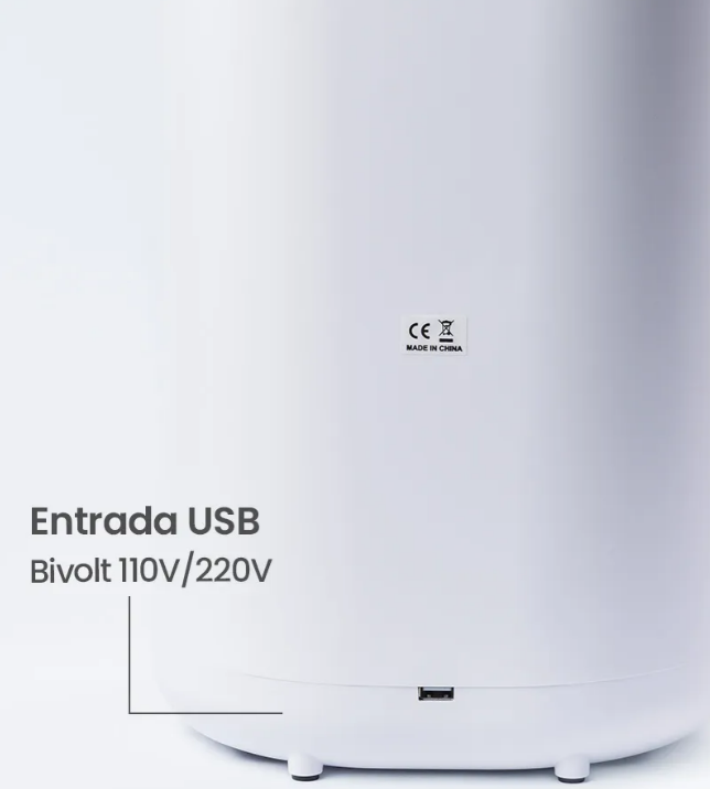 Kit Comedouro Essencial Dogis Bebedouro Automático Branco 2l Branco
