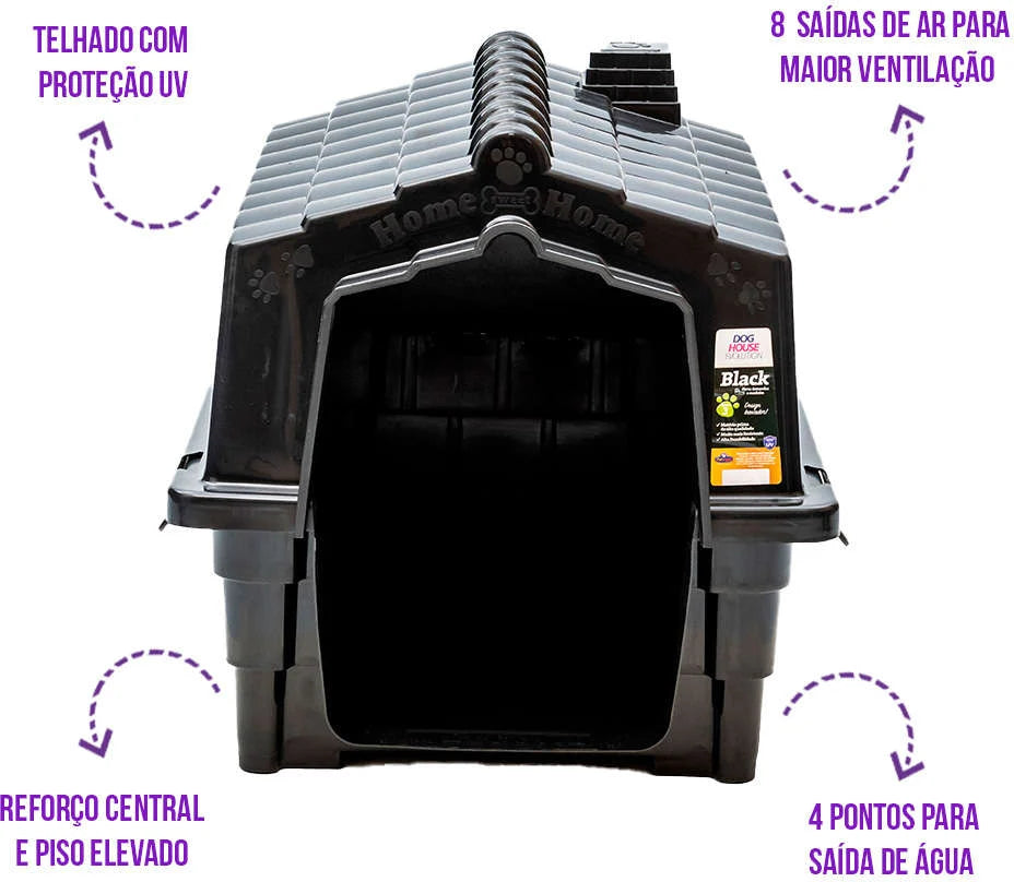 Casa Pet Jet Dog House Evolution Black N°3