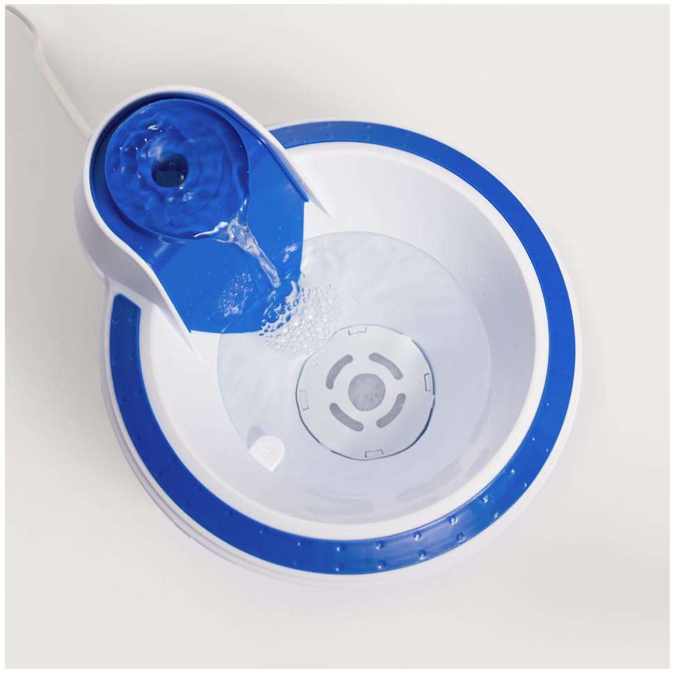 Fonte Bebedouro Meau Clássica Azul